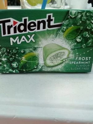 Trident Max - Frost Spearmint Trident , code 7622210607638