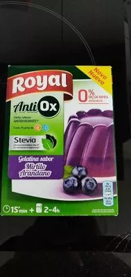 Antiox gelatina con sabor a arándanos azúcares Royal , code 7622210824301