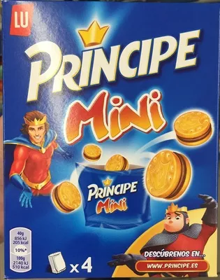 Mini Principe LU 4 * 40 g (160 g), code 7622300362652