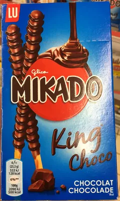 Mikado King Choco Chocolat Lu, Mikado 51 g, code 7622300742669