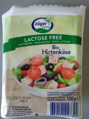 Bio Hirtenkäse züger frischkäse 150 g, code 7640101097399