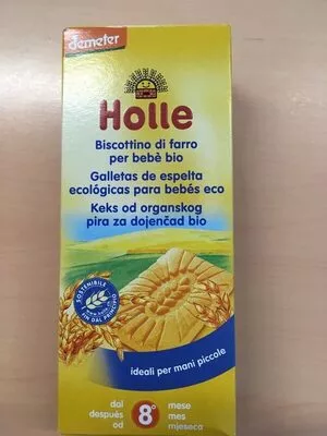 Galletas de espelta ecológicas para bebés eco Holle , code 7640104959571