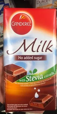 Milk no added sugar with stevia extracts Canderel , code 7640110705711