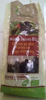 Mûres noires BIO Optimyc 250 g, code 7640149390155