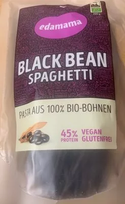 Black bean spaghetti Edamama 200g, code 7640171350035