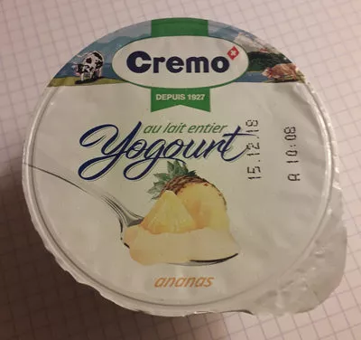 Yogourt au lait de gruyère et Ananas Cremo 100g, code 76408144