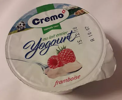 au lait entier yogourt framboise Cremo 100g, code 76408199