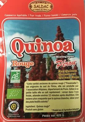 Quinoa Rouge Saldac 425g, code 7753228000538