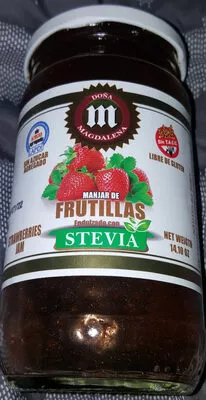 mermelada de frutillas con stevia doña magdalena 400g, code 7798054490542