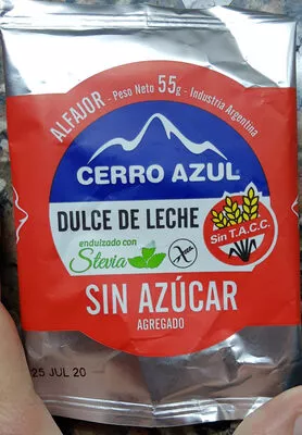 Alfajor Cerro Azul 55g, code 7798161300727