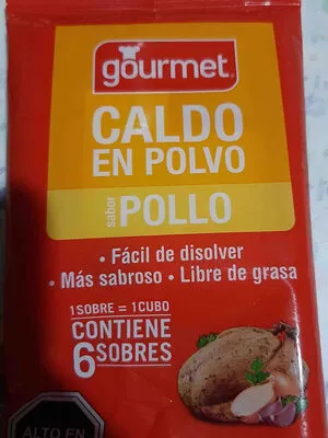 Caldo sabor pollo gourmet , code 7802410001607