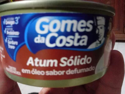 Atum sólido em óleo sabor defumado Gomes da Costa 170, code 7891167012011