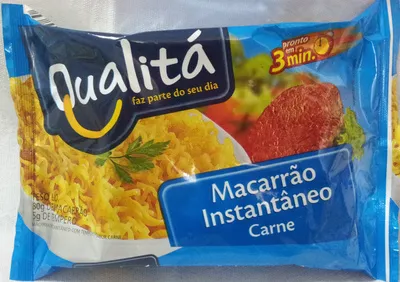 Qualitá Macarrão Instantâneo Carne Qualitá, Pão de Açúcar 85g, code 7895000319060