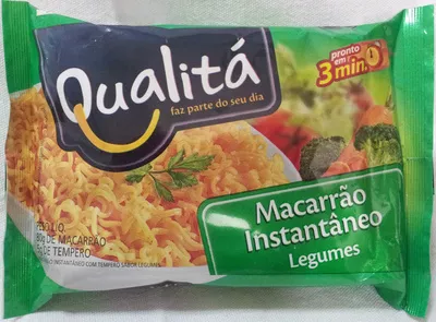 Qualitá Macarrão Instantâneo Legumes Qualitá, Pão de Açúcar 85g, code 7895000319077