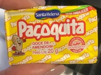 Doce De Amendoim Pacoquita Paçoquita, Santa Helena 20 g, code 7896336006624