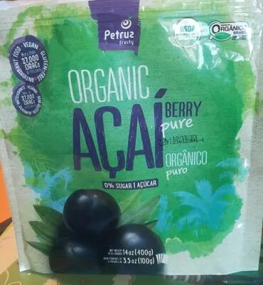 Organic acai Berry pure  , code 7898925542865