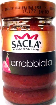 Arrabiata Sacla 190 g, code 8001060001329