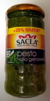 Sauce pesto alla genovese Saclà 240 g, code 8001060024564