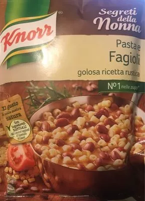 Knorr Segreti Della Nonna Pasta E Fagioli Knorr 182g, code 8001080017973