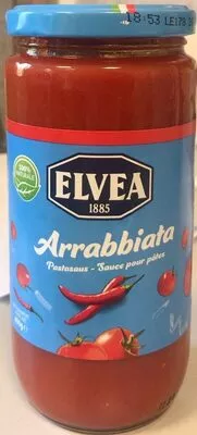 Sauce pour pâtes Arrabbiata Elvea , code 8001240101528