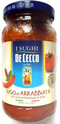 Sugo all'Arrabbiata De Cecco, Dececco 200 g (191 ml), code 8001250069146