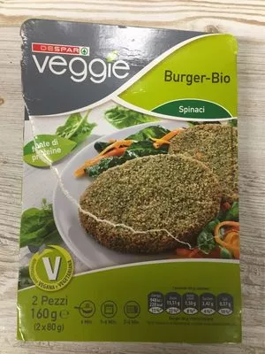 Veggie - Burger-Bio spinaci Spar , code 8001300610595