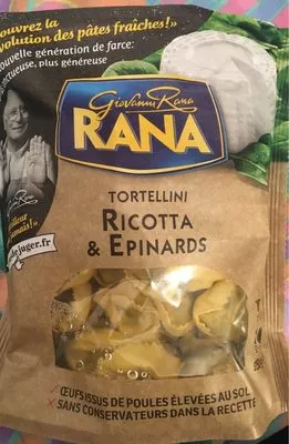 Tortellini ricotta epinards Rana , code 8001665645584