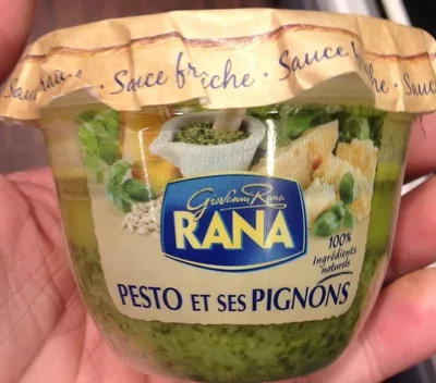 Pesto et ses pignons Giovanni Rana, Rana 140 g, code 8001665701419