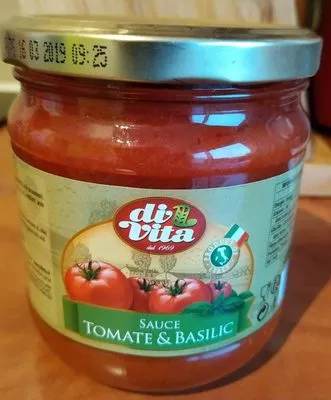 sauce tomate et basilic  , code 8001770063150