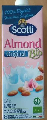 Almond original bio Scotti, Riso Scotti 1 L, code 8001860222658