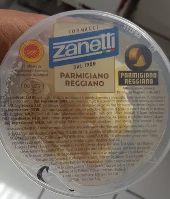 Parmigiano Reggiano Zanetti , code 8002710402626