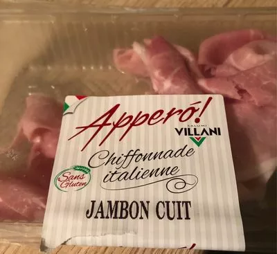 Chiffonade Italienne jambon cuit Villani , code 8002974031778