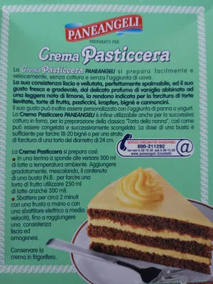 Paneangeli Crème Pâtissière 150G paneangeli 150 g, code 8003000016813