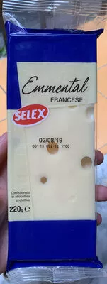 Emmental Francese Selex 220g, code 8003100800640