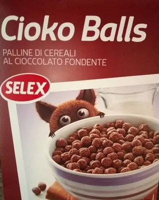 Cioko balls palline di cereali al cioccolato fondente  , code 8003100929655