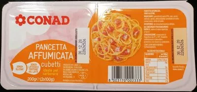 Pancetta Affumicata a Cubetti  , code 8003170002333