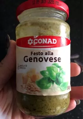 Pesto alla genovese Conad 190g, code 8003170055230