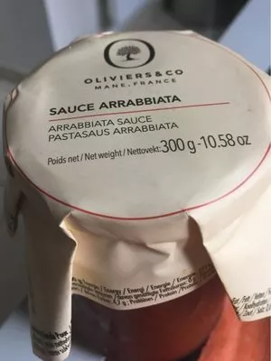 Sauce arrabiata Oliviers & Co. 300 g, code 8003267900535