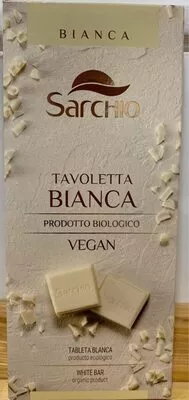 Tableta blanca Vegan Sarchio 80 g, code 8003712010178