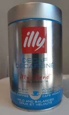 Illy Decaf Medium Roast Ground Coffee Illy 250 g, code 8003753900490