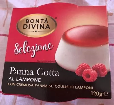 Panna Cotta Al Lampone Bontà Divina 120 g e, code 8003938003718