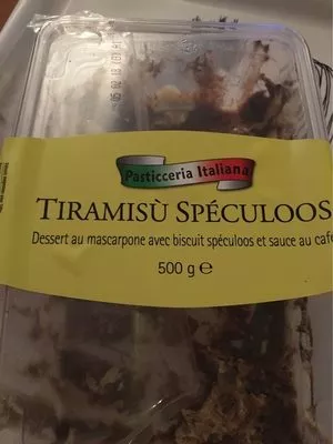 Tiramisu speculoos Pasticceria Italiana 500g, code 8003938004555