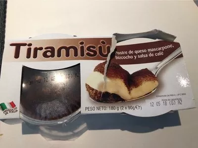 Tiramisú hacendado 180 g, code 8003938005842