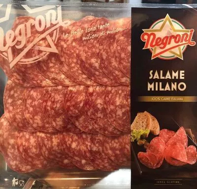 Salame Milano Negroni 120 g, code 8004225040256