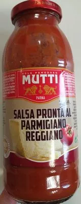 Salsa pronta al Parmigiano Reggiano Mutti 400 g, code 8005110172267