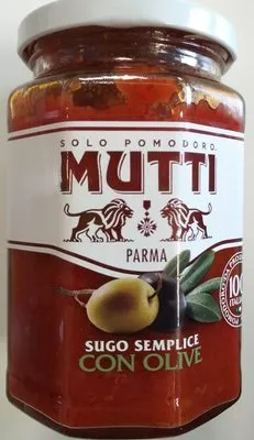 Sugo Pomodoro I Olive Mutti Mutti 280 g e, code 8005110512032