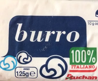 Burro 100% Italiano Auchan 125 g, code 8005476004882