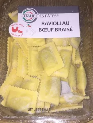 Ravioli au bœuf braisé L'italie Des Pâtes 250 g, code 8005658008233