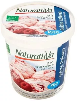 Gelato Italiano Bio Vegetale Riso Naturattiva 750 ml, 400 g, code 8006040710512