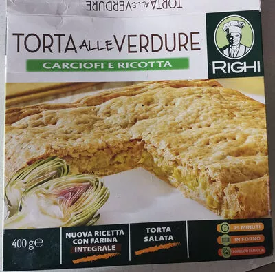 Torta alle Verdure Righi 400g, code 8006278004070